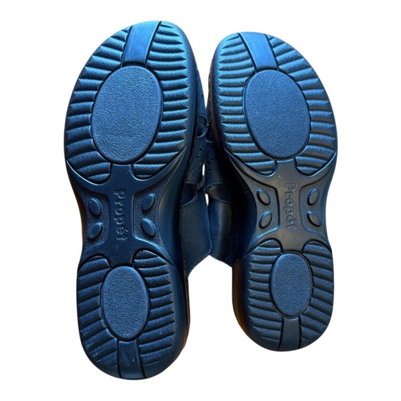 NWOB Propet Gertie CutOuts Slide Womens Size 10X(2E) Black Sandals WSO041LBLK - Picture 10 of 10